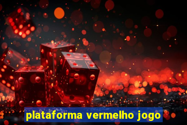 plataforma vermelho jogo